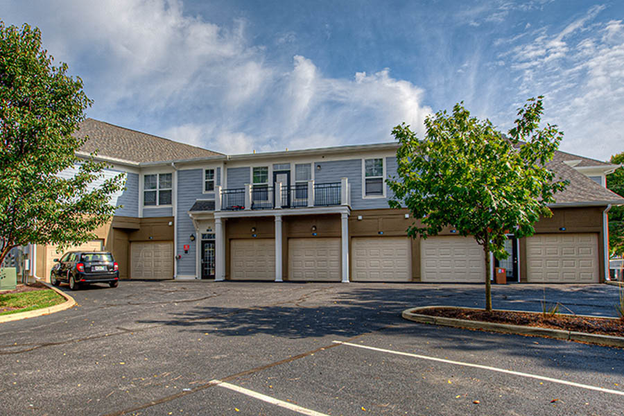 Enjoy a guaranteed parking spot just for you when you have your own attached garage like the ones at Union Flats Apartments. attached garages at Union Flats